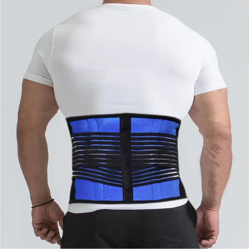 

6XL Neoprene Back Waist Support Belt Sports Slimming Belt Men Women Gym Waist Protector Belt Adjustable Lumber Fitness Braces