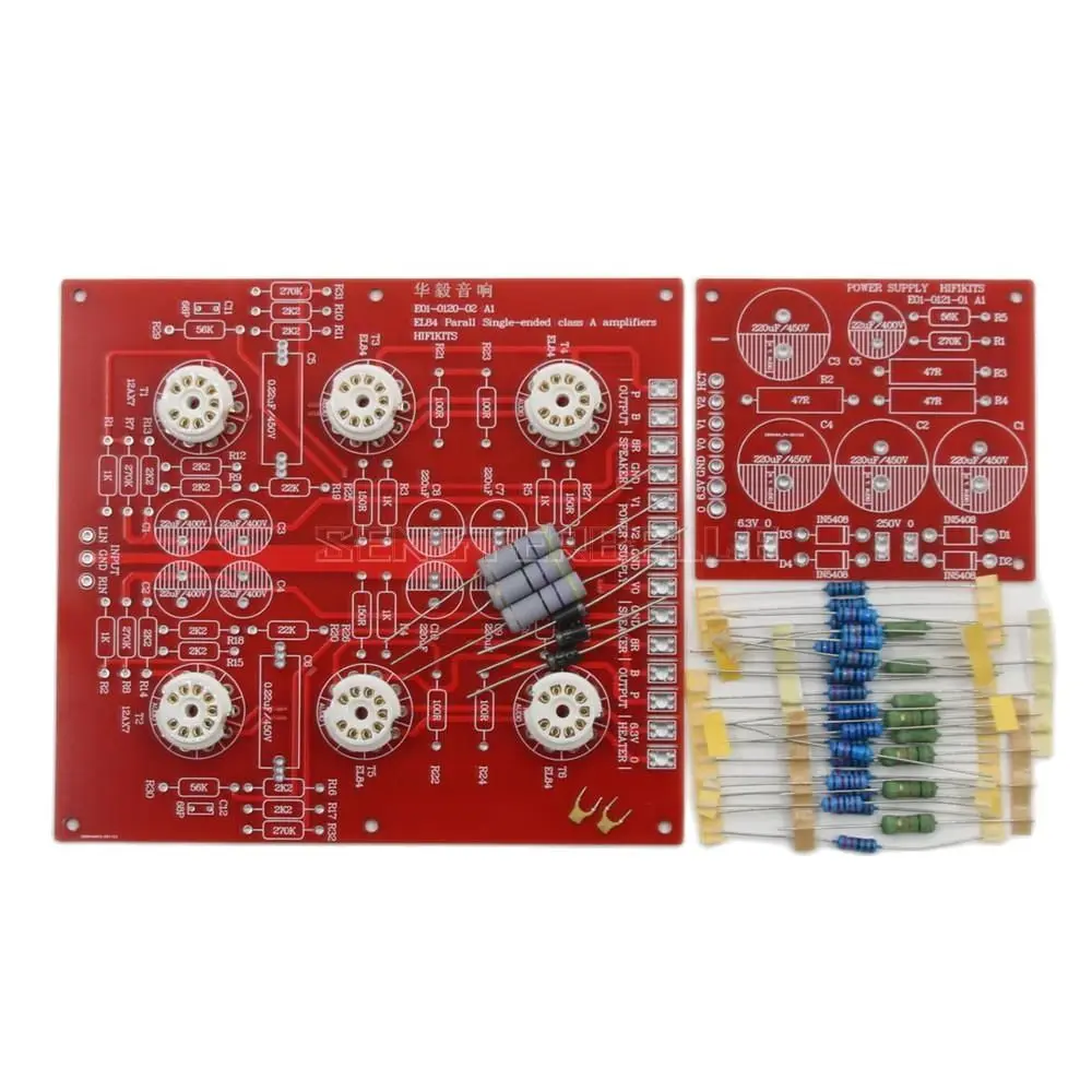 

HiFi EL84 Tube Parallel Single-Ended Audio Power Amplifier Board With PSU Board Reference AUDIO NOTE CLASSIC SERIES