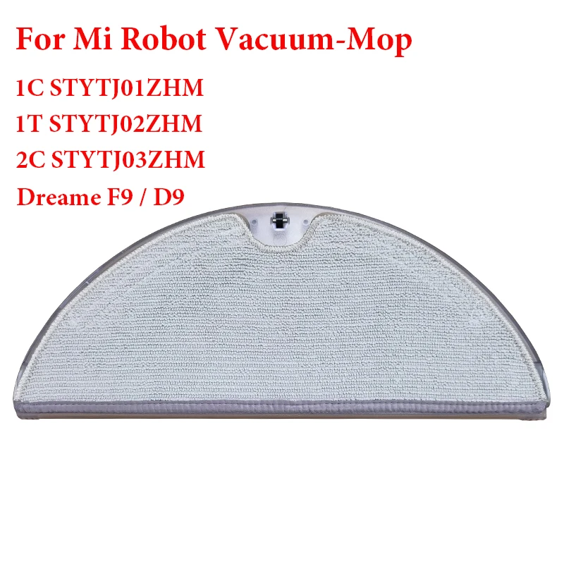 For XiaoMi Mi Robot Vacuum-Mop 1C 1T 2C STYTJ01ZHM STYTJ02ZHM STYTJ03ZHM Dreame F9 / D9 Mop Cloth Parts Mop Rags Accessories