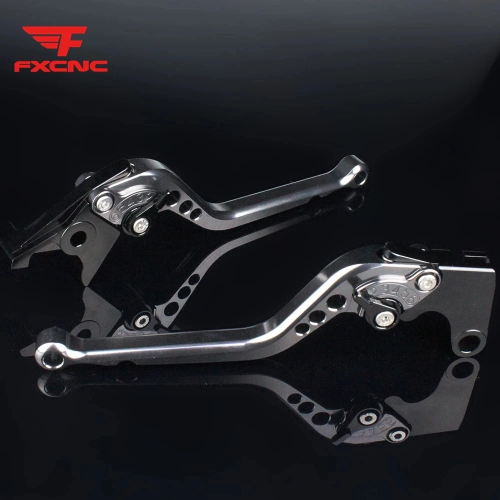 For Buell M2 Cyclone 1997-2002 Motorcycle Brake Clutch Lever 3D CNC Adjustable Motorbike Brake Lever Handle Accessories Grips