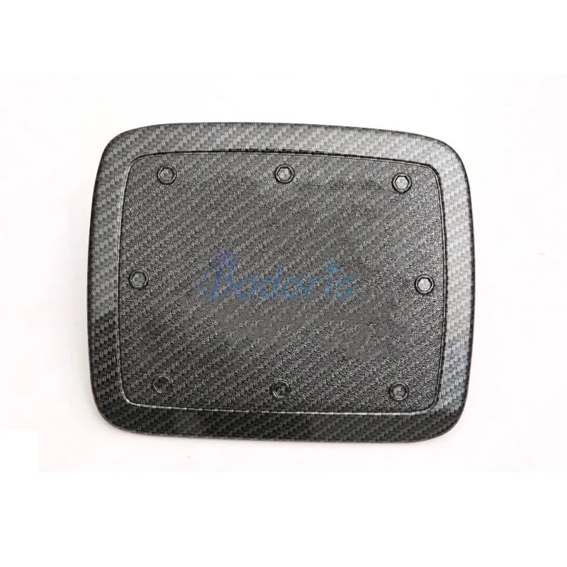 For Jeep Renegade 2016 2017 2018 Carbon Fiber Color Fuel Tank Cap Gas Box Cover Overlay Trim Chrome Car Styling Accessories