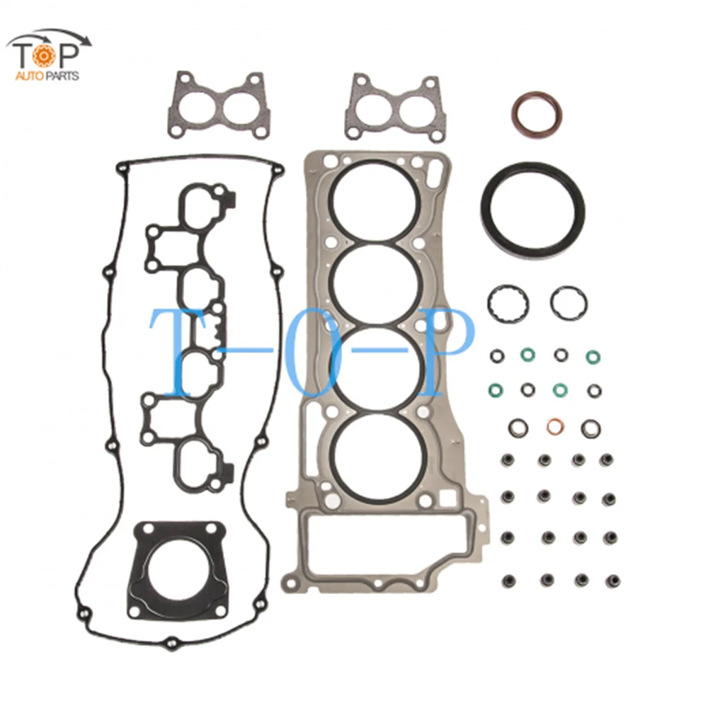 

Комплект прокладок для восстановления двигателя QG18 N16 111044-4M700WTA 10101-4M787 для Nissan Almera Sunny 1.8L