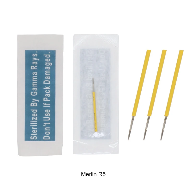 Disposable Tattoo Needle 1RL R2 R3 R5 R7 F3 F4 F6 Permanent Makeup Machine Maquiagem Profissional For Merlin Boithch Pen Use