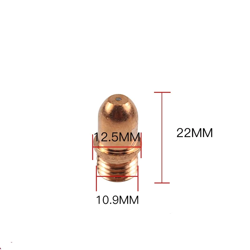 A141 obor pemotong Plasma, bagian habis pakai ujung PD0101 ( 1.1 /1.4 /1.7 /1.9mm ) & elektroda hafnium PR0101 100 buah