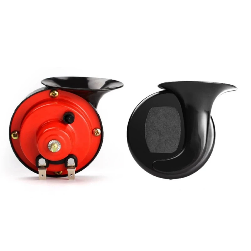 12v Snail Electric Horn High And Low Double Sound 60b Whistle Car Horn Speaker Modified Motorcycle Horn Waterproof