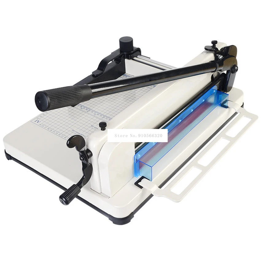 1PC Heavy Duty A4 Paper Trimmer Paper Cutter Photo Cutter Hand Operate Manual Max Thickness 4cm Paper Cutting Machine 858A4