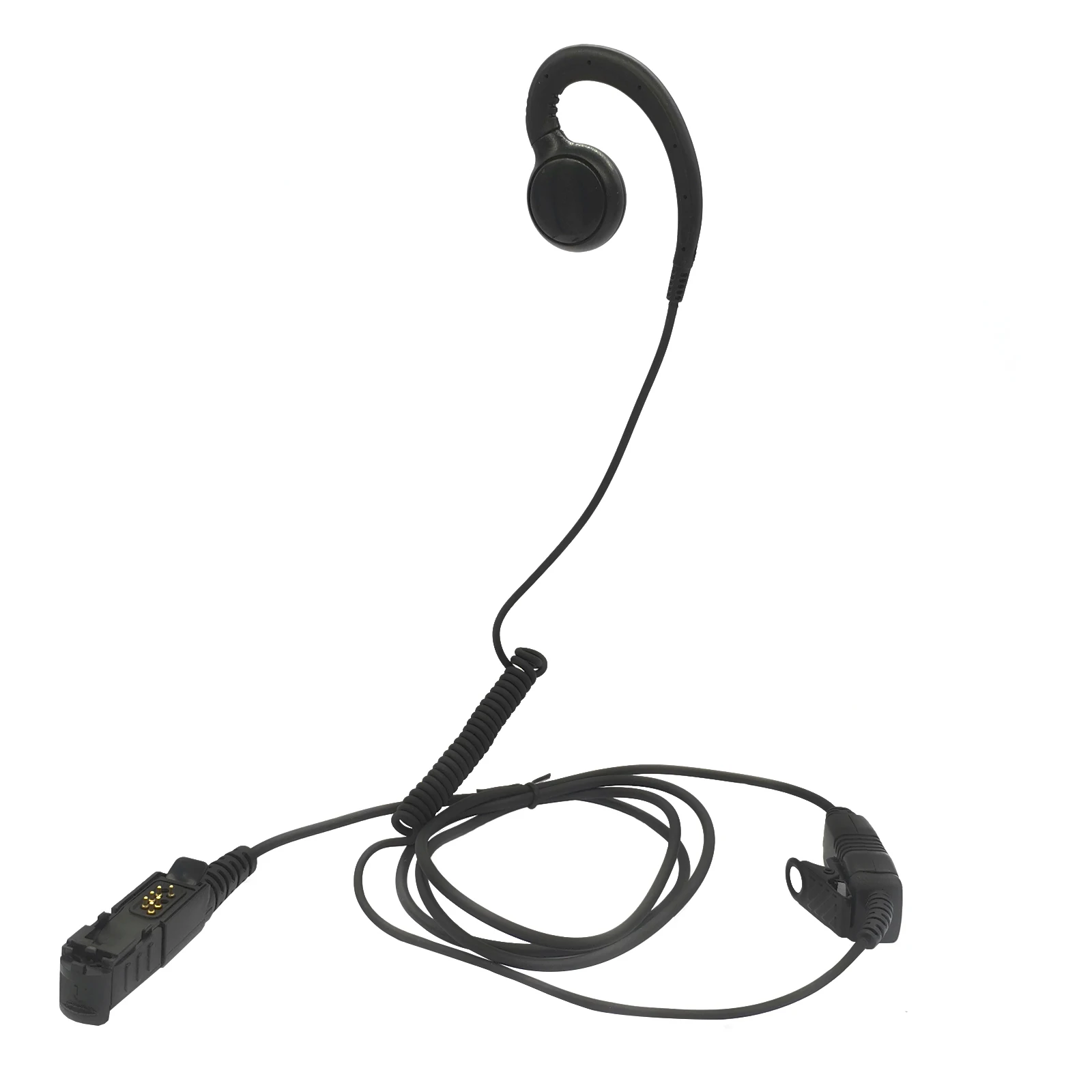 RISENKE-Fone de ouvido giratório para Motorola,DP2000,DP4000 Headset,XPR3300e,XPR3500e,DP2600,3441,MTP3550,XPR3300,XPR3500,DEP8050,DEP500e