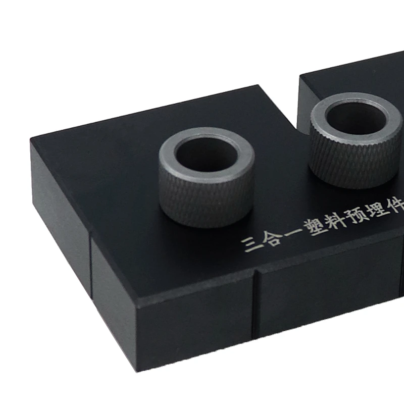 ไม้ Doweling Jig 6/8/10 มม.เจาะคู่มือตำแหน่ง Locator เจาะรูเปิดสำหรับเฟอร์นิเจอร์ DIY ข้อต่อช่างไม้เครื่องมือ