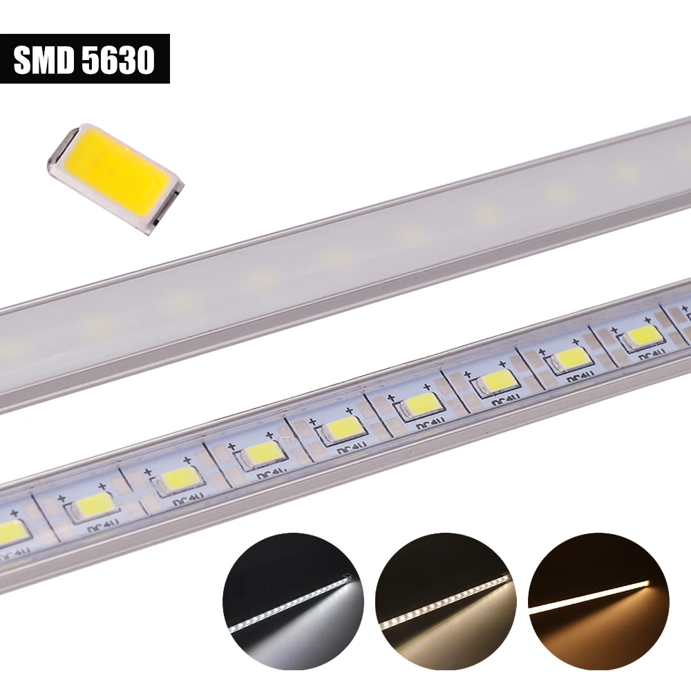 DC 5V USB LED Bar Lights with Switch 35 40 50cm LED Rigid Strip Light 3000K 4000K 6000K for Room Kitchen Under Cabinet Lighting