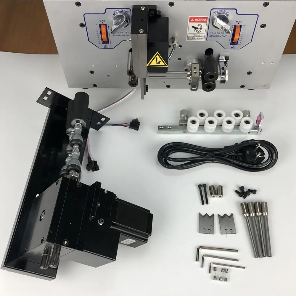 SWT508NX2 Automatic Computer Wire Twisting Peeling Stripping Cutting Machine Wire Stripper Twister Cutter Machine 0.1-4.0mm2