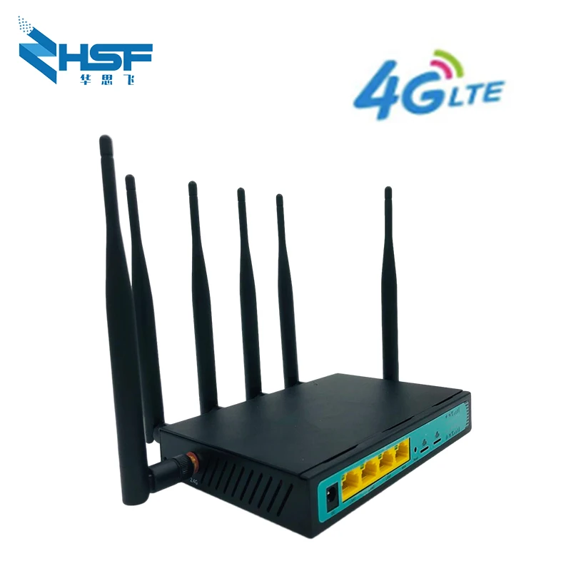 4G wifi dual card dual standby router industrial CPE LTE router VPN PPTP L2TP unlock 4G router dual SIM card slot 32 online