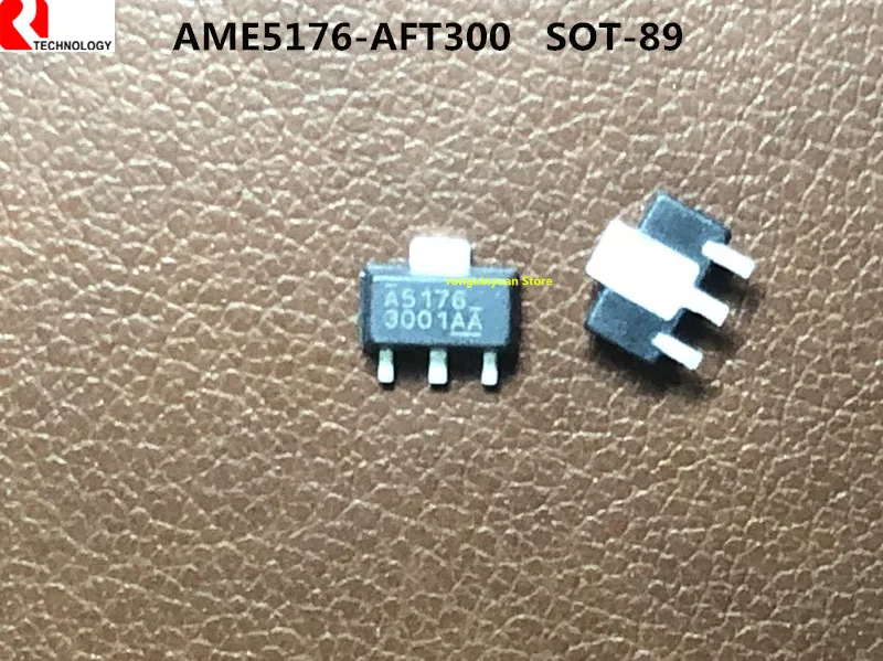 

10 шт./лот AME5176-AFT300 3,0 V SOT-89 AME5176 A5176 синхронный повышающий преобразователь с низким током покоя 100% Новый оригинальный