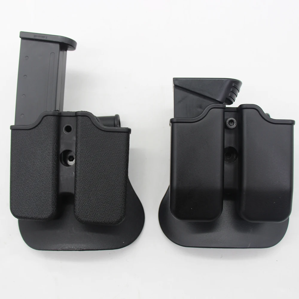 Tactical Glock Double Stack Magazine Pouch For 1911 Adjustable Mag Carrier Pistol Magzine Case Holder For Glock 17 19 22 23 25