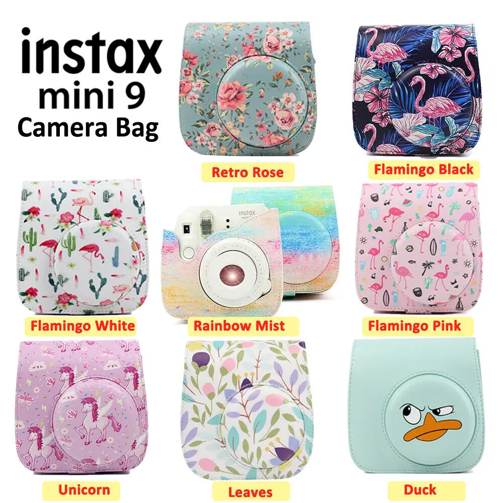 Fujifilm Instax Mini Case Bag Camera Accessories Kit Photo Album Lens Filters Stickers For Instax Mini 8 Mini 9 Instant Camera