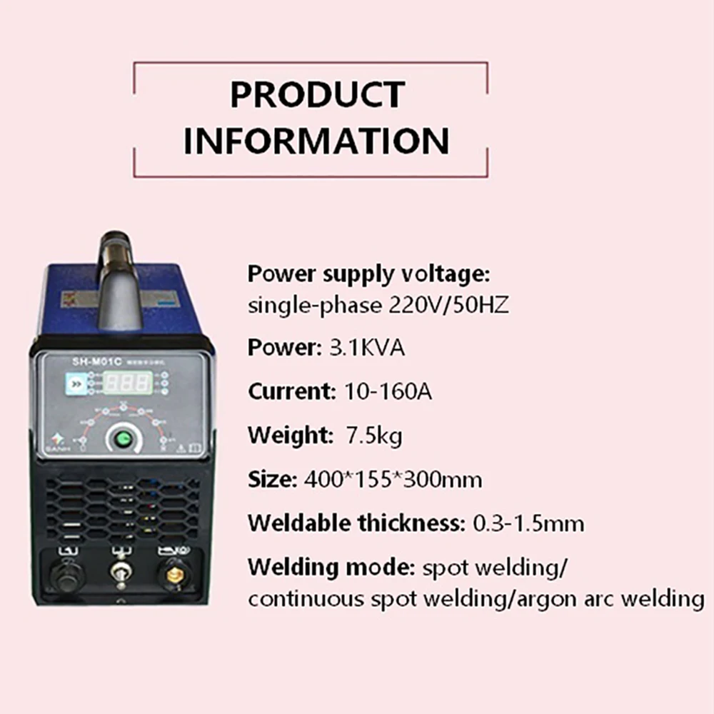 Cold Welder Argon Arc Welding Machine TIG 4.2KVA 2-4T Multifunctional Spot Welder Pulse Laser Repair Cold Welding Machine 3 in 1