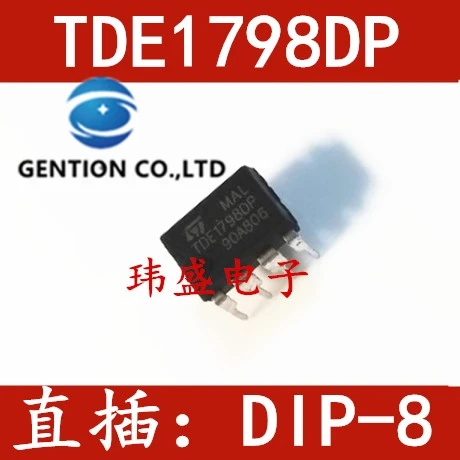 

10 шт. TDE1798DP TDE1798 DIP-8 вертикальный переключатель управления питанием IC-чип в наличии 100% новый и оригинальный