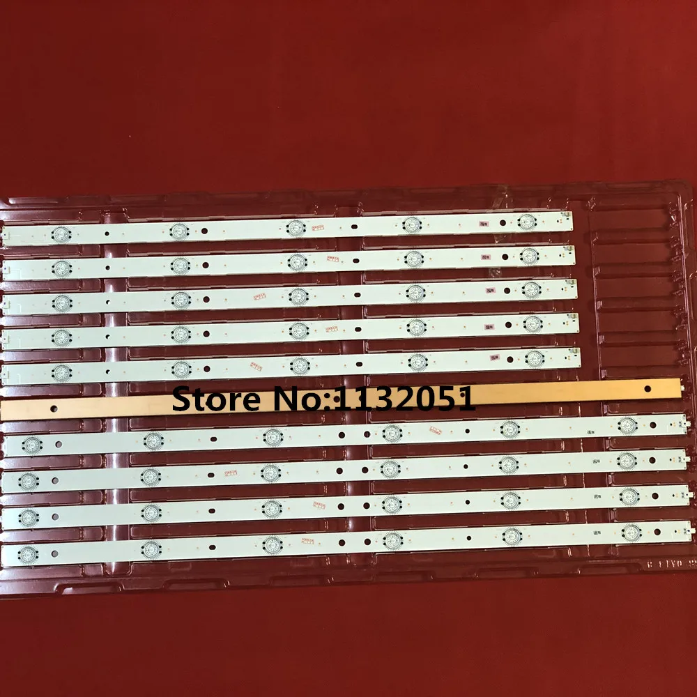 10pcs LED Backlight Strip For KDL-60R510A LCD-60NX100A TX-60CP800 600FHB-1 SVG600A13_REV06_R L TYPE 11LED