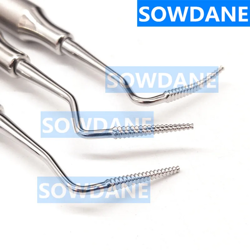 New Dental Periodontal File Files Dental Bone Files for Perio Surfaces Double Ends Stainless Steel Autoclavable