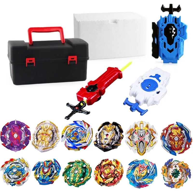 All Models Launchers Beyblade Burst GT Toys Arena Metal God Fafnir Bey Blade Blades Beyblade Box sparking Toy