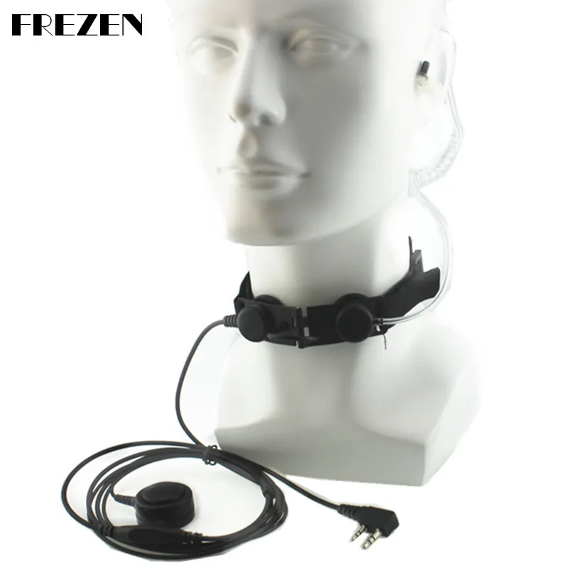 CS Z Tactical Throat Mic Finger wasserdicht PTT Rohr Power Mikrofon Radfahren Headset für Kenwood BaoFeng UV-5R TYT zwei weg radio