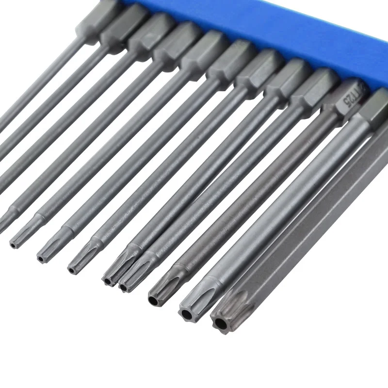 Magnetic S2 Screwdriver Bits 1/4inch Hex Shank Screw Driver Set Hand Tools for PH Torx Hex Slotted Y-Type Square Screws