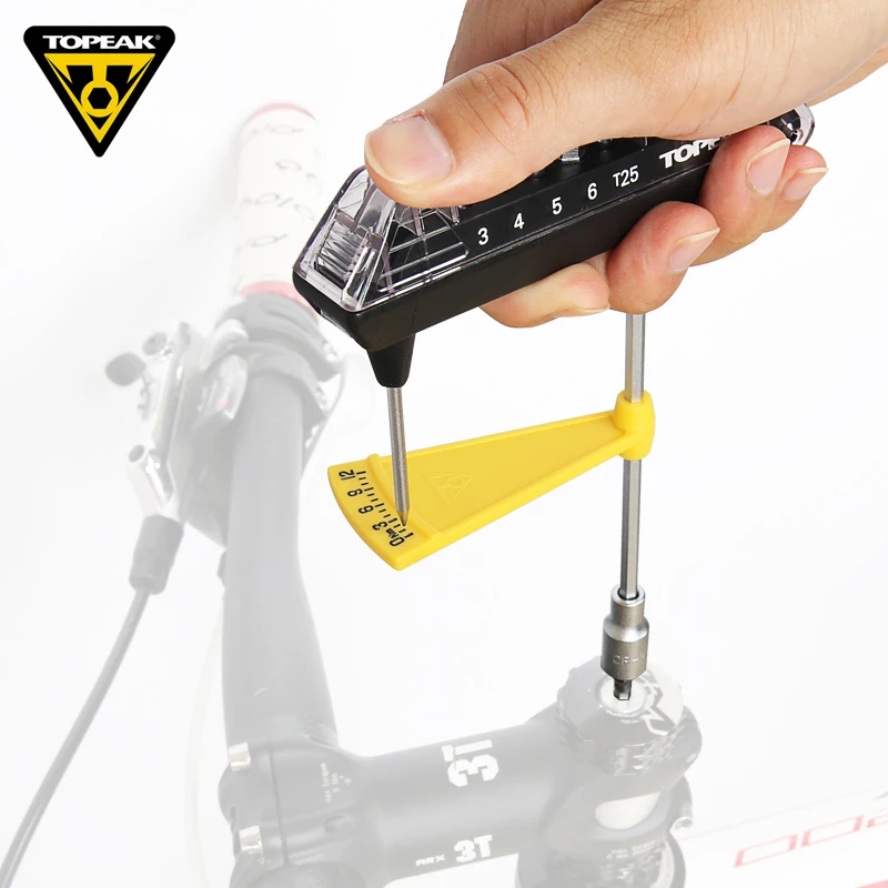 Topeak Bicycle Repairing Allen Bit Set Road Bike Maintenance Kits Cycling Combo Wrench  Repair Tool Kit MTB Torque Wrench Tools