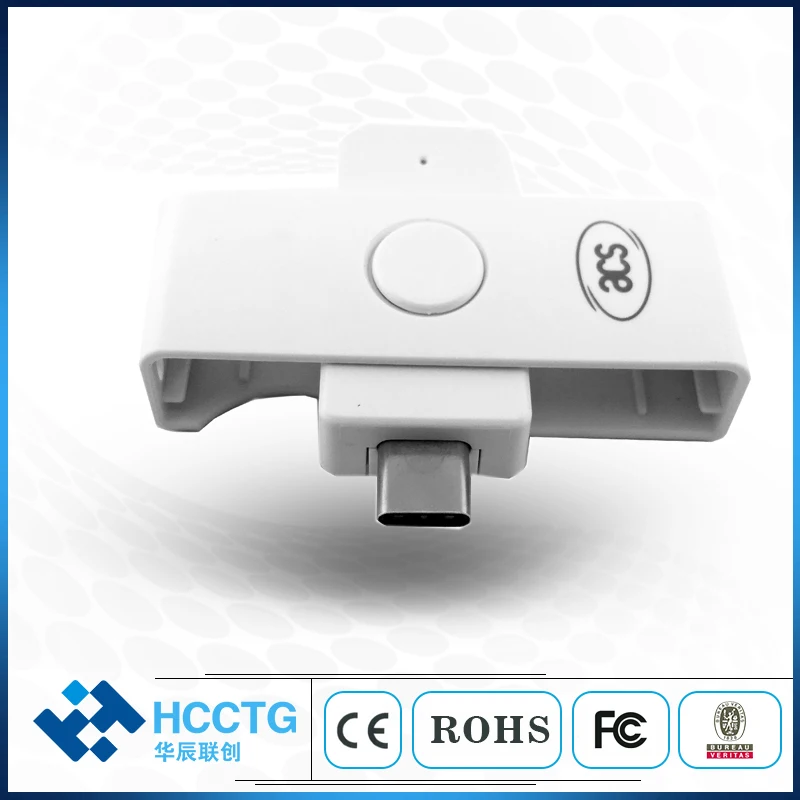 

ACR39U-NF USB Type-C Portable Porket Contact IC chip Smart Card Reader ISO7816 free SDK