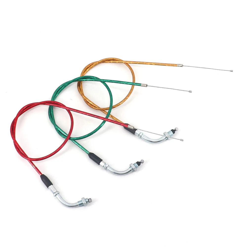 900mm Motorcycle Bicycle Throttle Cable Line for 49 50cc 60cc 70cc 80cc Engines Gas Chopper PIT Pro Scooter Mini Bike Quad