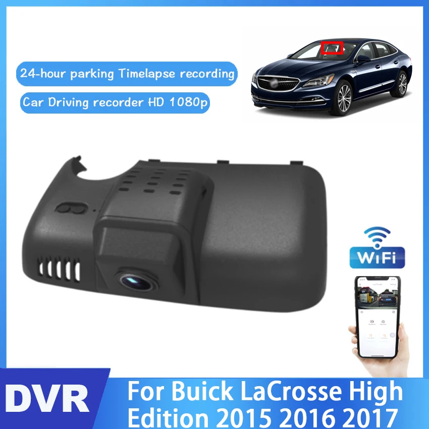 HD Driving Recorder Car Wifi DVR Camera Car Dash Cam Video Recorder For Buick LaCrosse High Edition 2015 2016 2017 Dashcam