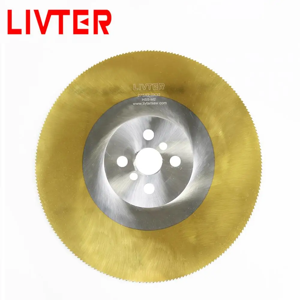 Piła tarczowa M2 Dmo5 HSS do cięcia metalu i aluminium Piła tarczowa do cięcia rur 275 mm Piła tarczowa HSS