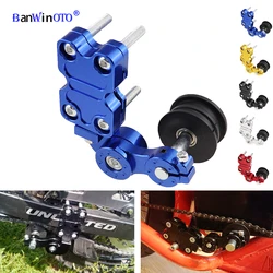 Universal Aluminum Alloy Brand New Adjuster Chain Tensioner Roller For Motorcycle /Chopper ATV Black/Red/Silver/Blue/Gold