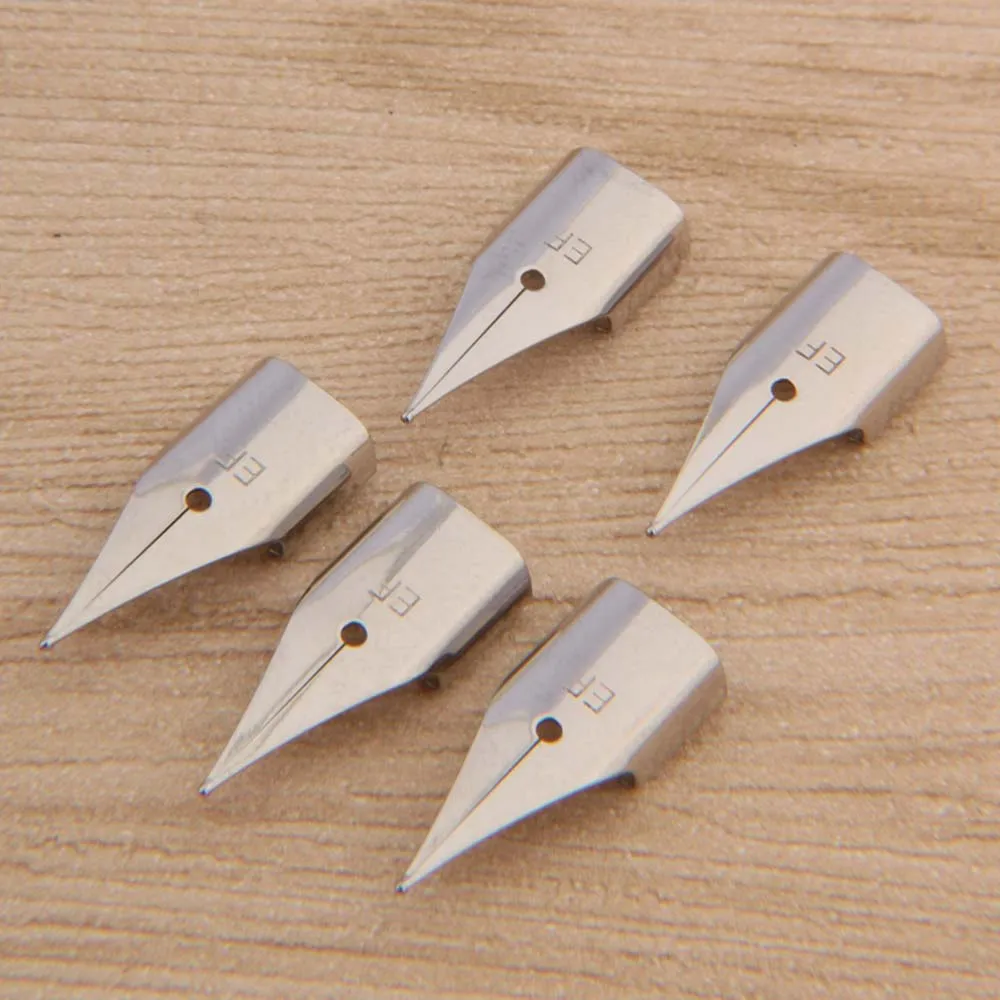 6pcs fountain pen EF or F nib international standard fit For HERO 359 type many series can be changed