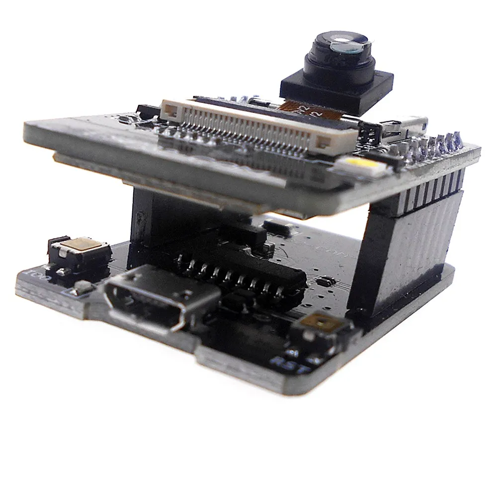 ESP32-CAM-MB, плата разработки Wi-Fi Bluetooth, ESP32-CAM OV2640, камера с разъемом Micro USB для последовательного соединения