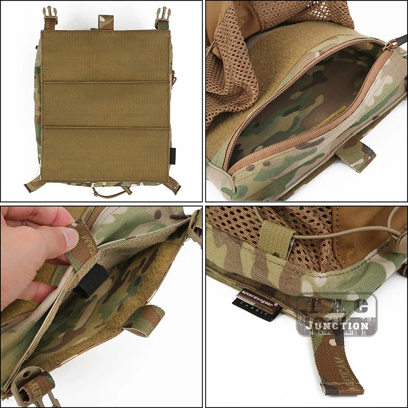 Emerson bolsa de agua táctica LBX con bungee y bolsillo hidratación - imagen 2