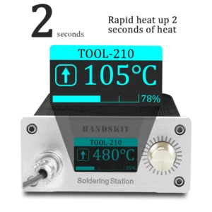 T115 World State Mini Mini JBC Kompatible Nacharbeit Station 115 Tipp 1-1. 5S Fast Heizung Elektronische Mikroreparaturschweißung 12 Hauptverkäufe überarbeiten schnell - №5