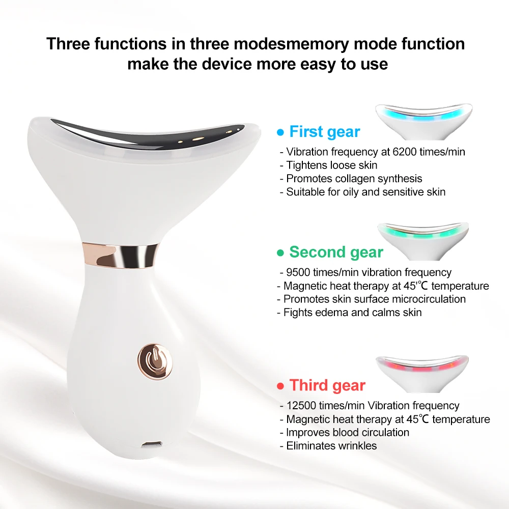 EMS Skin Tightening Rejuvenation Device Radio Frequency Eye Lifting Machine Facial Neck Slimmer Massager Machine Wrinkle Removal - Image 5