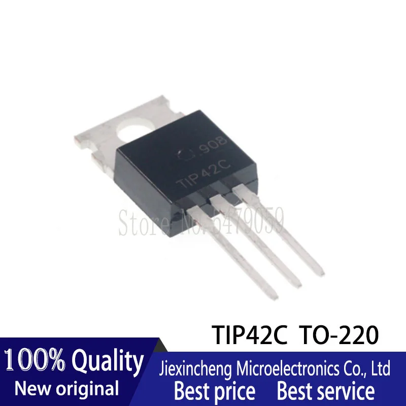 10PCS TIP31C TIP32C TIP41C TIP42C TO-220 Neue original