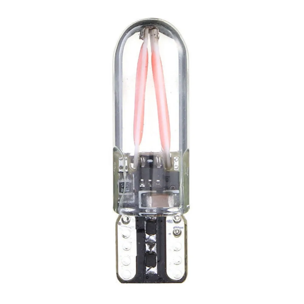 YM E-Bright 10-Pack T10 LED Strobe/Blinker Bulbs - 12 SMD, 10000K White (194/168 Fitment)