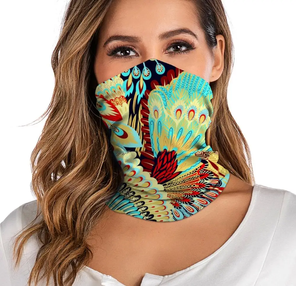 39 Colors Digital printed bug mask festive magic headband multi-purpose beanie scarf seamless neck gaiter headband - view 4