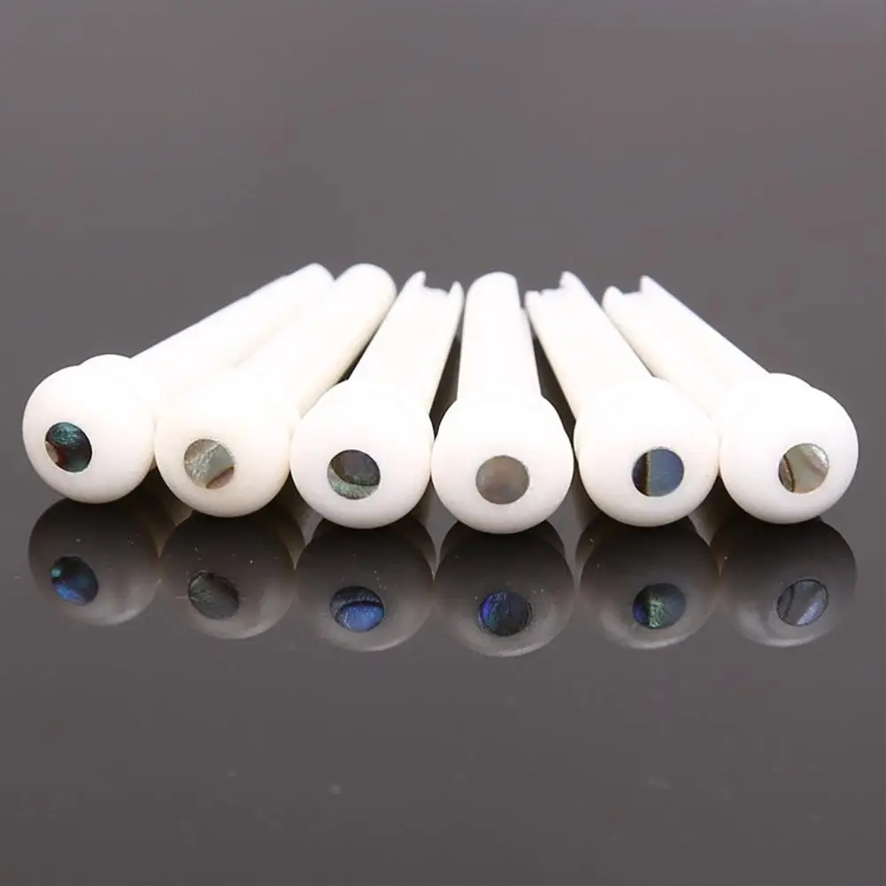 1PC Guitar String Nail Pure Bone String Cone Shell Point Guitar Stringed Cone Pins