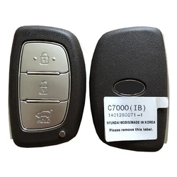 CN020062 Original Part Number 95440-C7000 For Hyundai I20 2015 - 2019 Smart Car Key Control 3 Button 433MHz 47 Chip FCC FOB-4F04