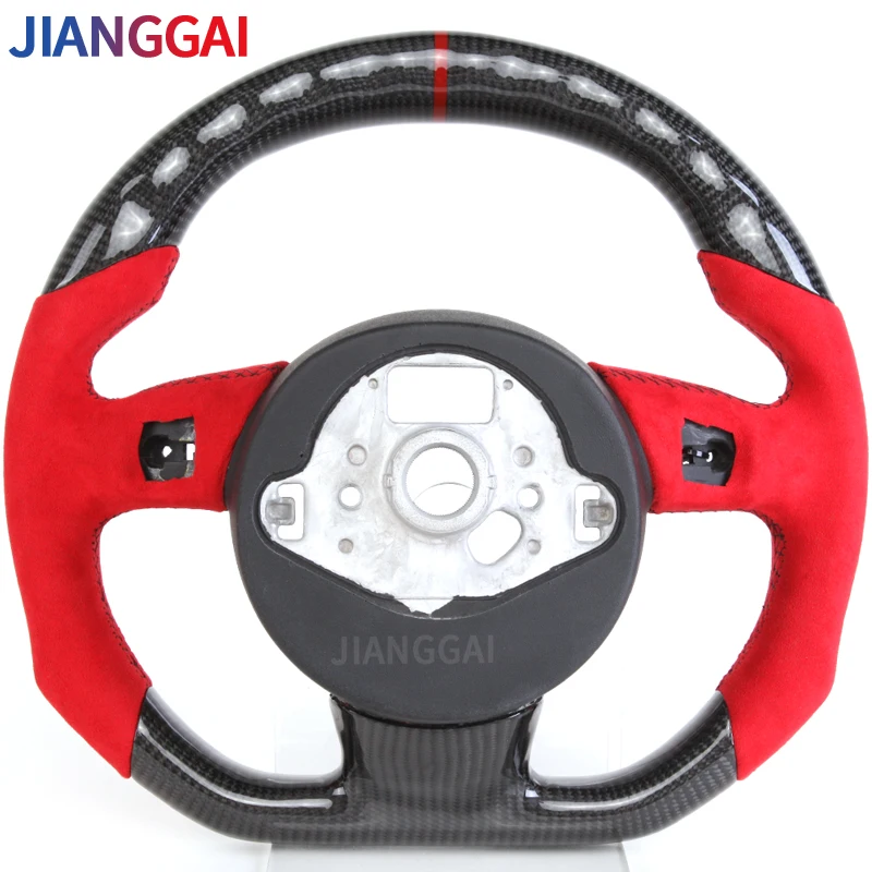 Alcantara Steering Wheel Fit For Audi RS3-RS7 2012-2016 / s3 2014-2017 / s4 2013-2015 / s5 2012-2016 LED Shift Sport Wheel