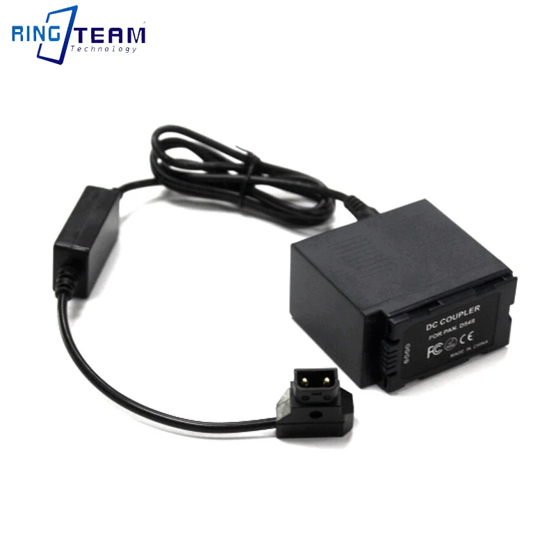 

D-TAP Power Cable to D54S Dummy Battery D54S DC Coupler for CGA-D54 AG-DVC180A AG-DVC30 CGA-D54SE / 1B VW-VBD5 CGP-D54S Camera