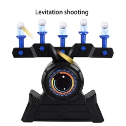 No gun-Electric Floating Target Toy Floating Ball Shooting Game Foam Dart Hover Shooting Set Toy Gift for Boys Girls  Party Game