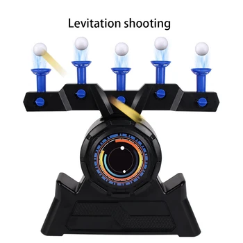 No gun - electric floating target toy floating ball shooting game foam dart hover shooting set toy gift boys girls party game