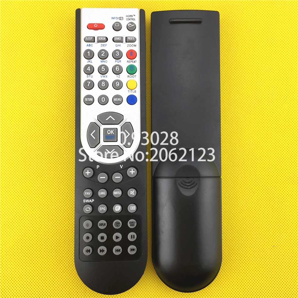 Remote Control Suibtable for Nevir TV NVR-7502-26HD-N NVR-7502-26HD-R NVR-7502-22HD-N NVR-7502-22HD-R NVR-7502-19HD-N