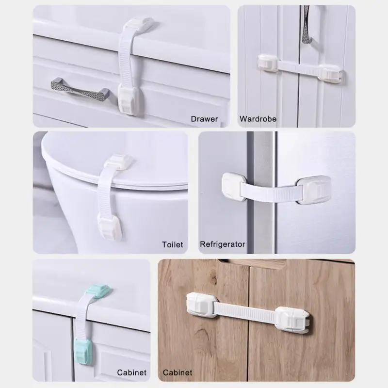 New Car Child Safety Lock Multi-Function Long Enhanced Version Of The Drawer Anti-Clip Cabinet Refrigerator Lock Security Lock