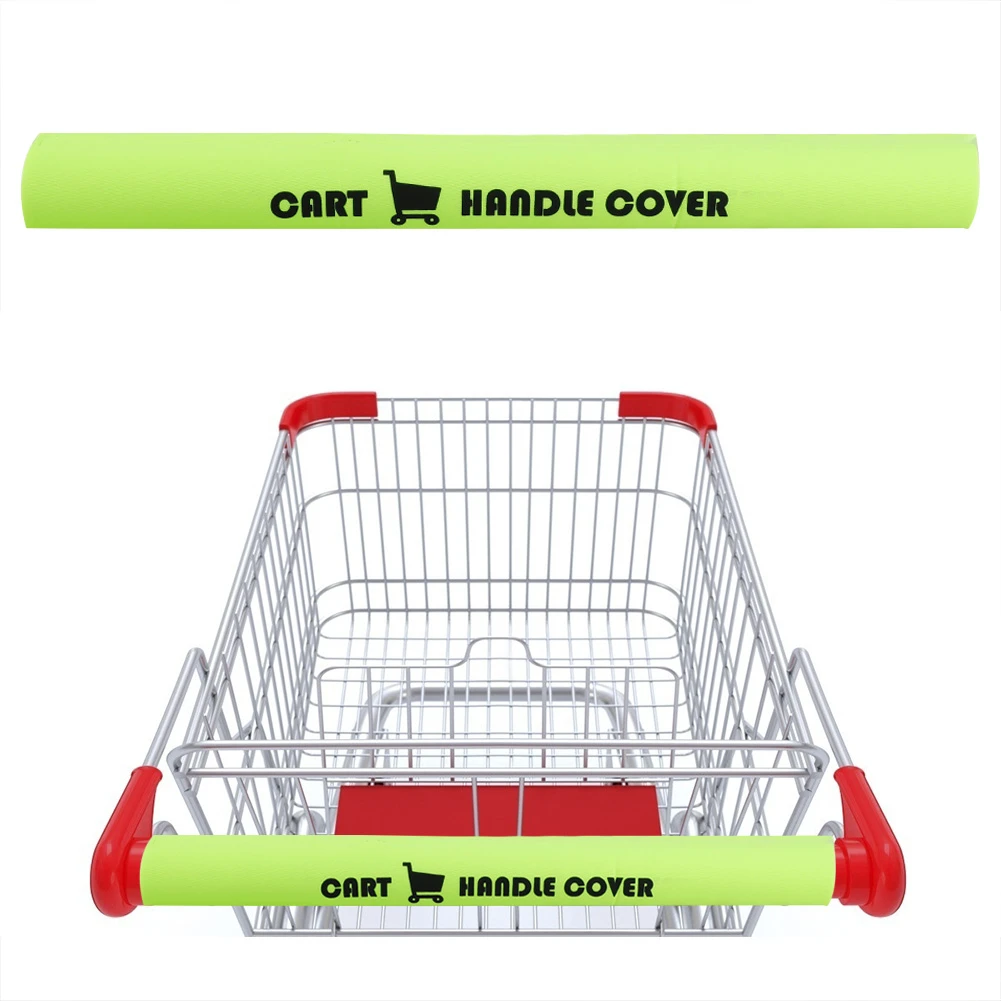 Eco-Friendly Reusable Cart Cover Shopping Cart Handle Cover Cart Cover For Grocery Cart Buggy Handles Safe For Adults Babies