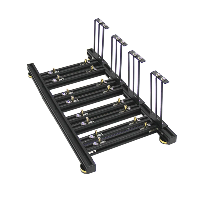 4GPU rack 4 uchwyt karty graficznej uchwyt ze stopu aluminium karta graficzna napowietrzne wsparcie dla stojaków kabel riser lub karta adaptera