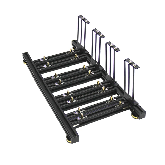 4GPU rack 4 uchwyt karty graficznej uchwyt ze stopu aluminium karta graficzna napowietrzne wsparcie dla stojaków kabel riser lub karta adaptera